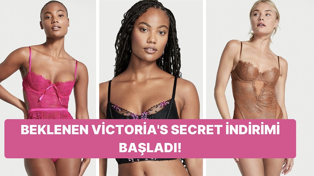 Victoria's Secret İndirimini Bekleyenlere Müjde! Görür Görmez Sepetine Atmak İsteyeceğin İndirimli Parçalar