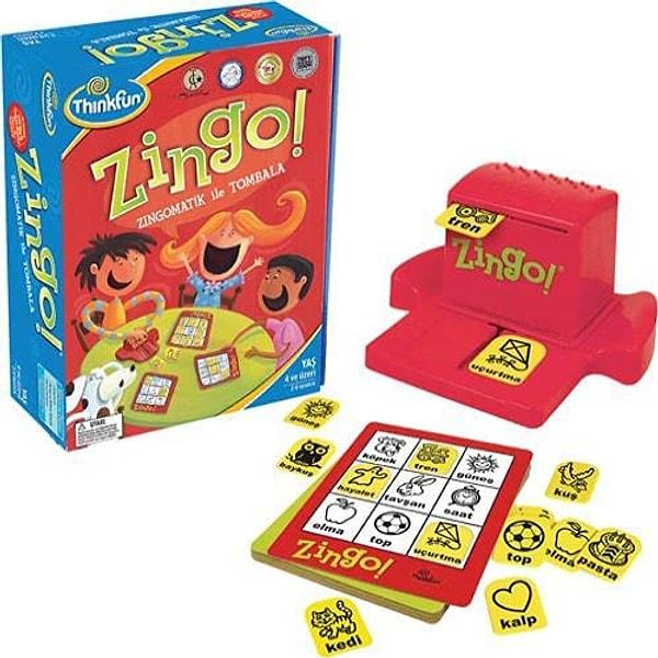 1. Okumayı öğrenme yaşına yaklaşanlar için mükemmel bir oyun: Zingo!
