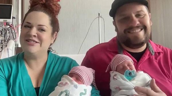 Kali Jo Scott, bir buçuk hafta sonra sezaryenle ikiz bebeklerini dünyaya getirecekti ancak bir şeylerin ters gittiğini düşündü ve yılbaşı gecesi hastaneye gitti.
