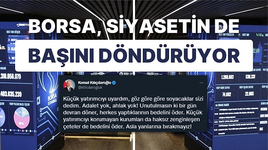 Endeks Baş Döndürmeye Devam Ederken, "Borsa İstanbul Neden Düştü?" Diyenleri Muhalefet Uyardı!