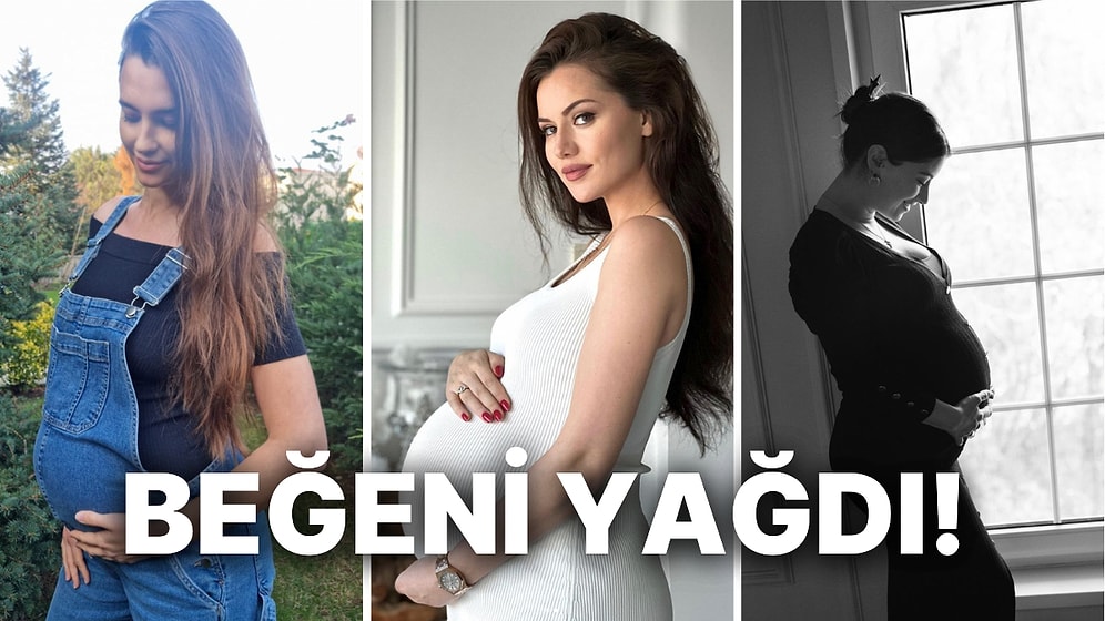 Bebeklerini Kucaklarına Almak İçin Gün Sayan Ünlülerden Gözlerimizden Kalpler Çıkartacak Hamilelik Pozları