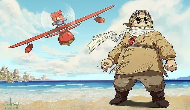 20. Porco Rosso (1992):