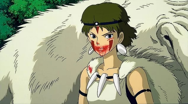 4. Princess Mononoke (1997):