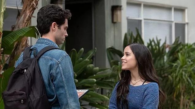 Jenna Ortega's next series was Netflix's beloved series "You", which started in 2019. She appeared in the season with the character of Penn Badgley.