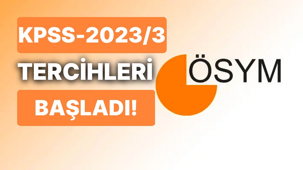 KPSS-2023/3 Tercih Kılavuzu ve Personel Alım Şartları: Sanayi ve Teknoloji Bakanlığı Personel Alımı Yapacak