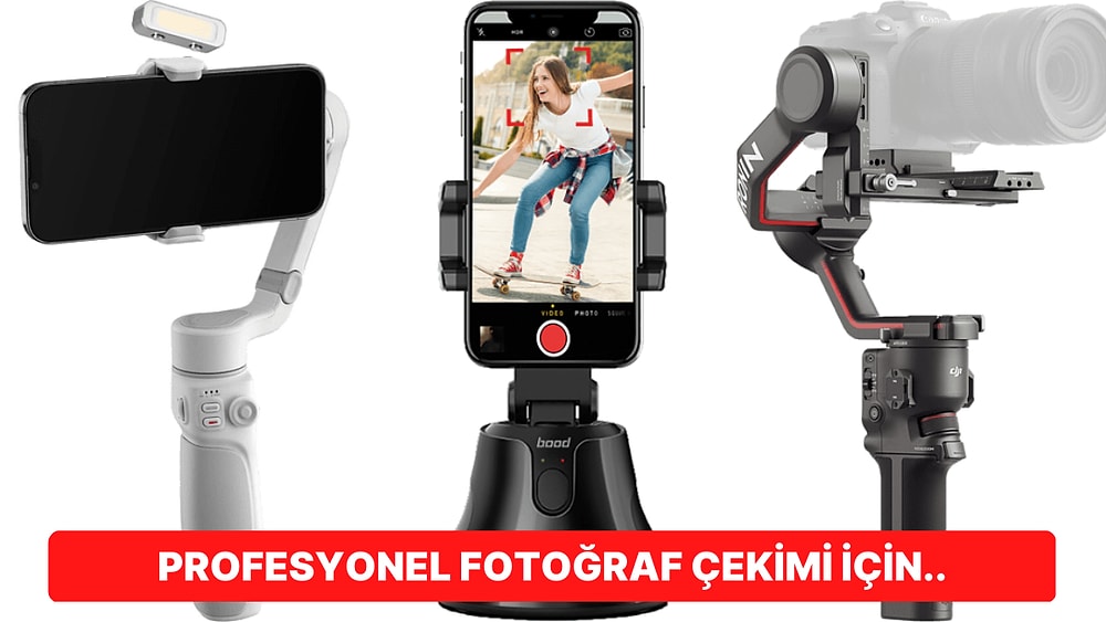 Gimbal Nedir, Neden Kullanılır? Tek Başınıza Profesyonel Çekim Yapmanızı Sağlayacak Gimballar