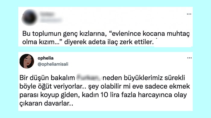 Kadının Eşine Muhtaç Olmaması Fikrine Karşı Çıkan Paylaşıma Gelen Haklı Tepkiler