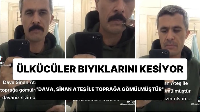 Ülkücüler Bıyıklarını Kesiyor: 'Dava, Sinan Ateş ile Toprağa Gömülmüştür'