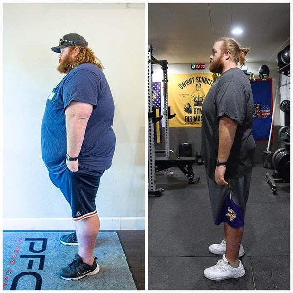 2. "8 ayda 96 kilo verdim. 2023'te de bu başarımı devam ettirmeyi umuyorum."