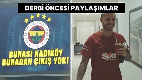 Fenerbahçe ve Galatasaray, Dev Derbi Öncesi Taraftarlarını Maç Havasına Sokacak Klipler Yayınladı