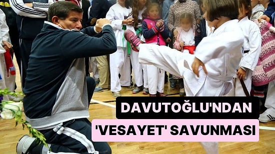 Davutoğlu, ‘Vesayet’ Eleştirileri Sonrası Sözlerine Açıklık Getirdi