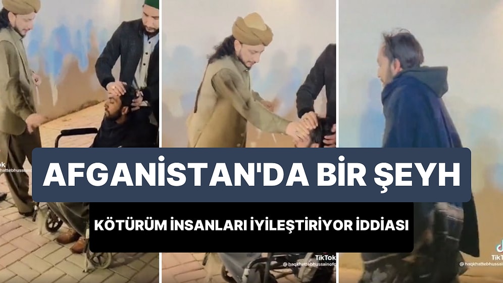 Tekerlekli Sandalye ile Gelen Kişiyi Dokunarak İyileştirdiği İddia Edilen Pakistanlı Şeyh