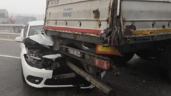 10 Arabanın Karıştığı Kazada Ölü Sayısı 3'e Yükseldi