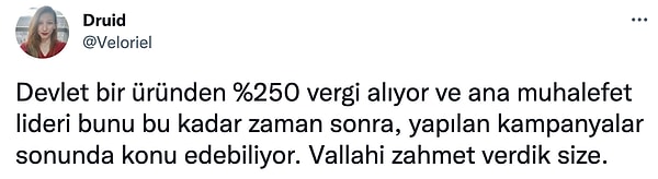 Twitter kullanıcılarının bir kısmı ise Kılıçdaroğlu'nu geç kaldığı için eleştirdi.