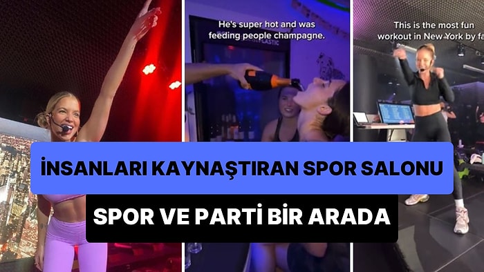 Hem Spor Yapıp Hem de Partileyerek İnsanları Kaynaştırmaya Çalışan Spor Salonu