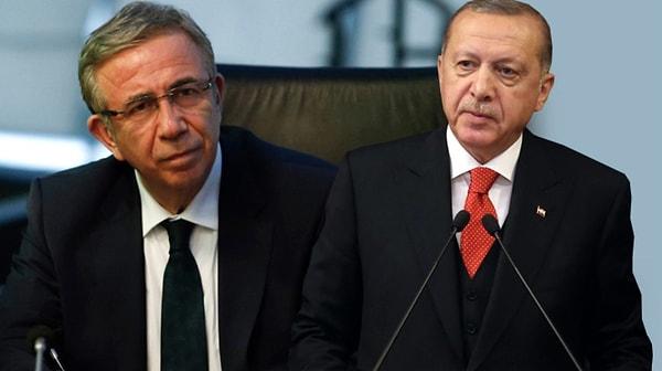 Cumhurbaşkanı Erdoğan - Ankara Büyükşehir Belediye Başkanı Mansur Yavaş