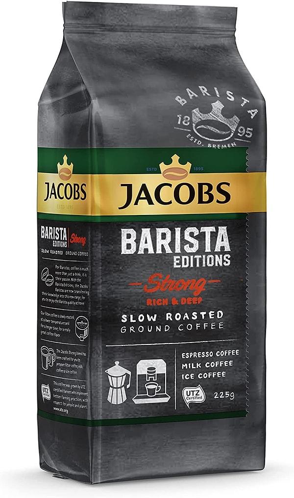 11. Yoğun ve aromatik bir kahve lezzeti için: Jacobs Barista