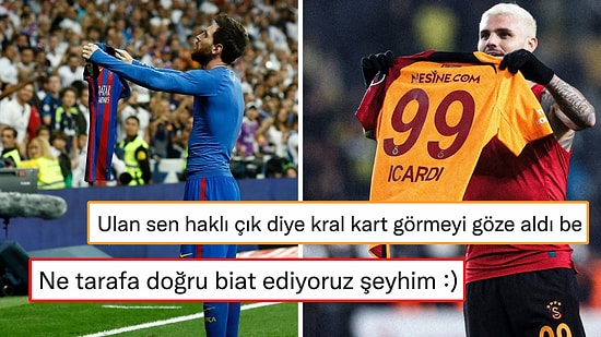 Atanamamış Müneccim misin Kardeşim? Icardi'nin Gol Dakikası ve Sevincine Kadar Bilen Kişiye Gelen Tepkiler