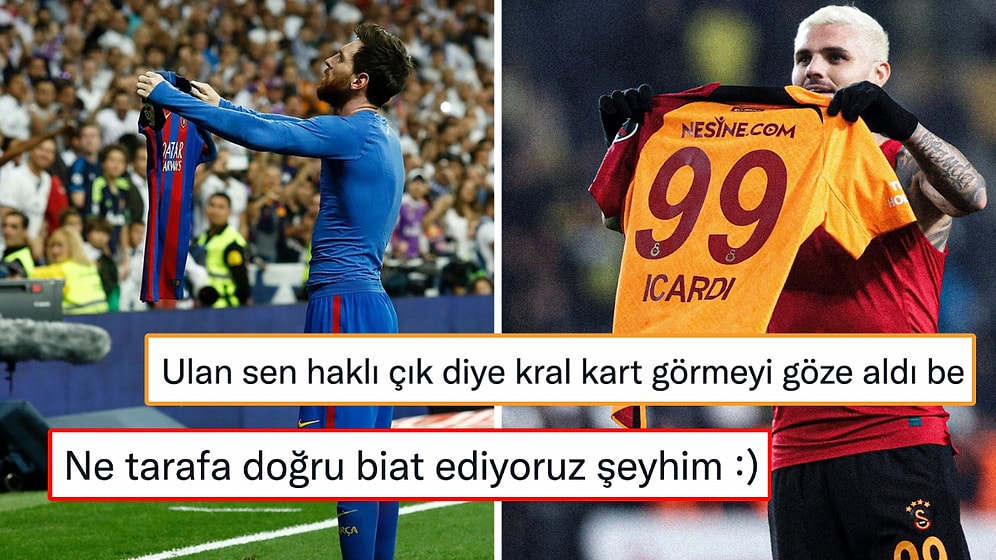 Atanamamış Müneccim misin Kardeşim? Icardi'nin Gol Dakikası ve Sevincine Kadar Bilen Kişiye Gelen Tepkiler