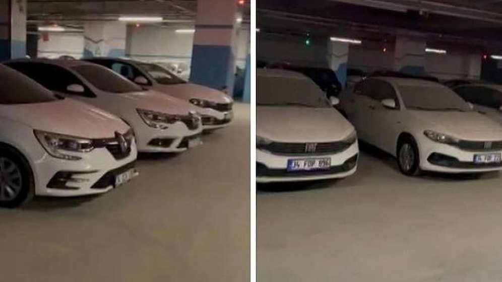 Otoparkta Görüntülenen Araçlarla İlgili Açıklama: "Bazı Araçları Buraya Koyabilir miyiz?"