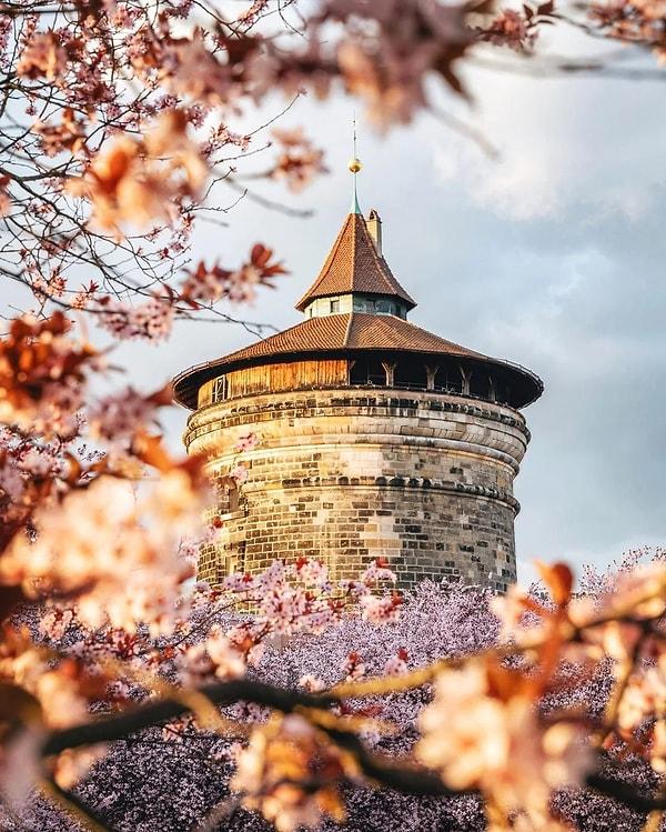 3. Almanya'nın Bavyera şehrindeki Nuremberg Kalesi. ✨