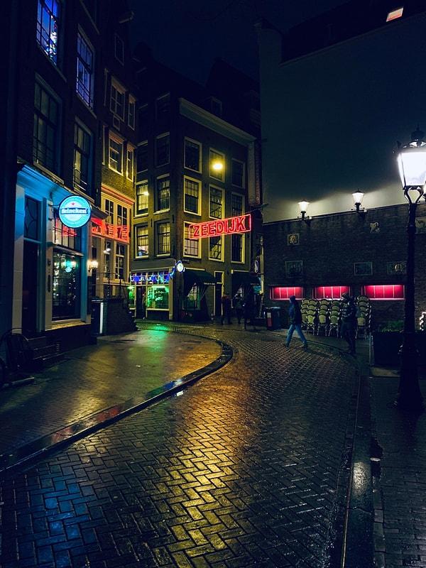 15. Geceleri Amsterdam. 🎇