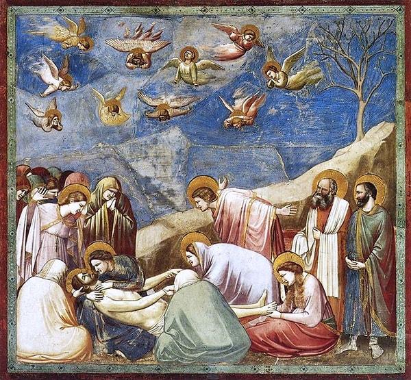 Yıllardan 1305. İtalya'nın Floransa kentinden Giotto adlı bir ressam, sanatın gidişatını sonsuza dek değiştirdi: "Scrovegni Şapeli için yaptığı freskler, insanları üç boyutlu bir dünyada, üç boyutlu olarak tasvir ediyordu ve bu bir ilkti."