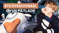 BTS Üyesi Kim Tae-hyung Canlı Yayında Goose Goose Duck Oynadı, Oyun Rekora Koştu