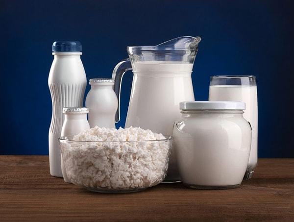 7. Süt ve süt ürünleri: