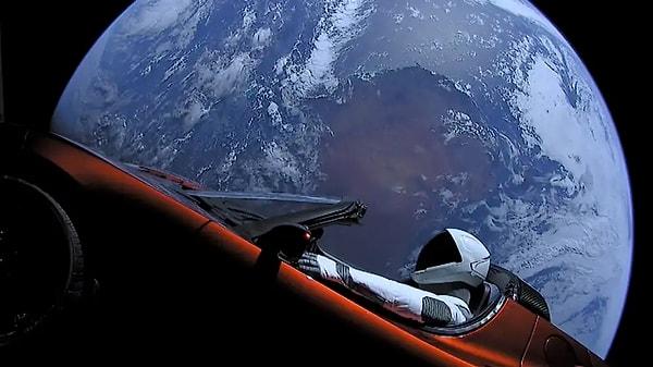 22. Elon Musk'ın Starman'i