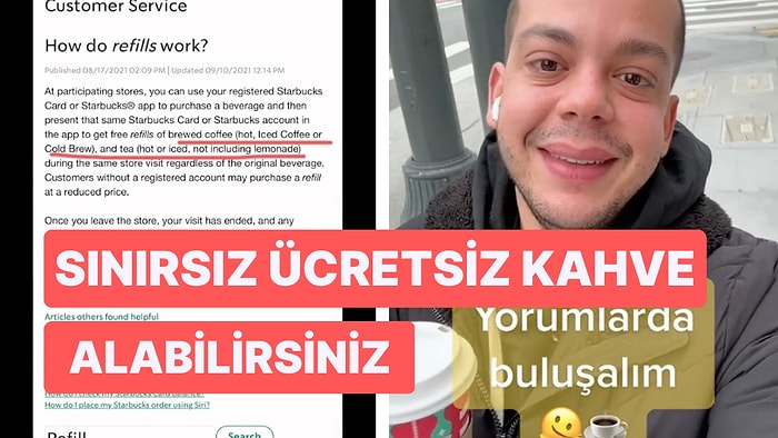 Acilen Bize de Gelmeli! Meğerse Starbucks'ın Gün Boyu Ücretsiz Kahve Uygulaması Varmış