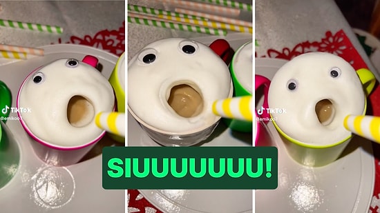 Kahvelere Ronaldo Gibi 'Siuuuuu' Çektirerek Herkese Kahkaha Attıran TikTok Kullanıcısı