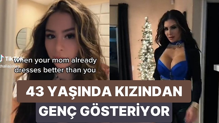 Yaşlandığımda Annem Gibi Olmak İstiyorum: 43 Yaşındaki Anne, Kızından Daha Genç ve Fit Gösteriyor