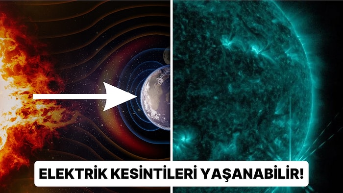 Dünya, Bir Milyar Hidrojen Bombası Gücünde Devasa Bir Güneş Fırtınasıyla Karşı Karşıya!