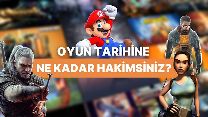 Hangi Oyunun Daha Eski Olduğunu Sadece Oyun Tarihine Hakim Gamer'lar Bulabilecek!