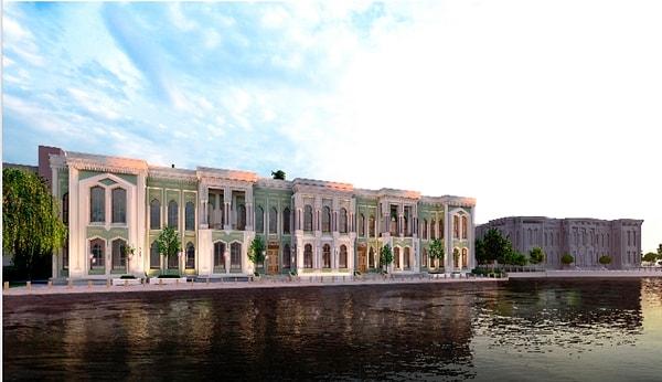 Müze binası Selçuklu-Osmanlı mimarisi özelliklerinde. Birkaç katlı binanın geniş bir bahçesi var ve su kenarında. Teyit edemediğim bilgiye göre, müze uzun süredir yapımı süren Tersane İstanbul içinde olacak.