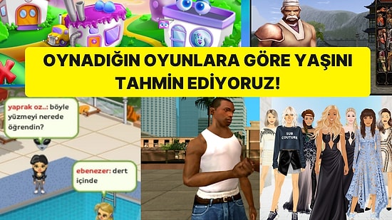 Çocukken Oynadığın Bilgisayar Oyunlarına Göre Yaşını Tahmin Ediyoruz!
