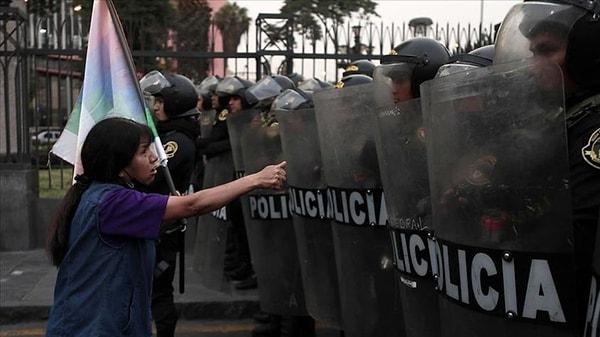 Polis ile eylemciler arasında şiddetli çatışamalar yaşandı