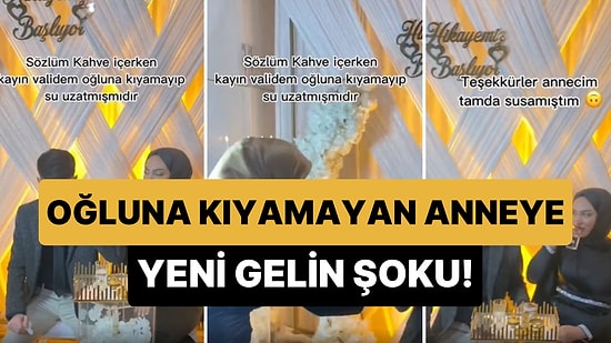 Tuzlu Kahve İçen Oğluna Su Getiren Anneye Yeni Gelin Şoku: Kaynanasının Elinden Bardağı Kapıp Suyu Kendi İçti