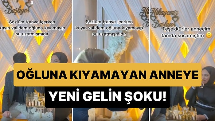 Tuzlu Kahve İçen Oğluna Su Getiren Anneye Yeni Gelin Şoku: Kaynanasının Elinden Bardağı Kapıp Suyu Kendi İçti