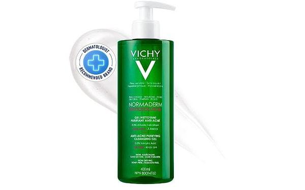 6. Vichy Normaderm Phytosolution Arındıcı Yüz Temizleme Jeli, kullanıcılar tarafından çok seviliyor.