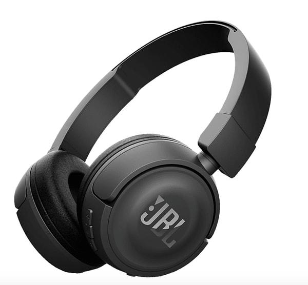 9. JBL T450BT Kulak Üstü Bluetooth Kulaklık Siyah