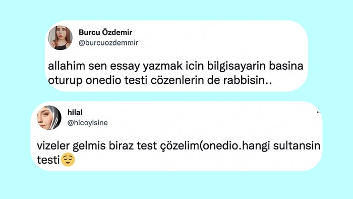 Onedio Testleri Batağına Düşüp Kurtulamadığını İtiraf Ederken Güldüren Takipçilerimiz