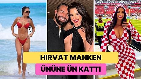 Dünya Kupası'nda Güzelliğiyle Dikkat Çeken Hırvat Manken Ivana Knoll'un Sosyal Medyadaki İnanılmaz Yükselişi