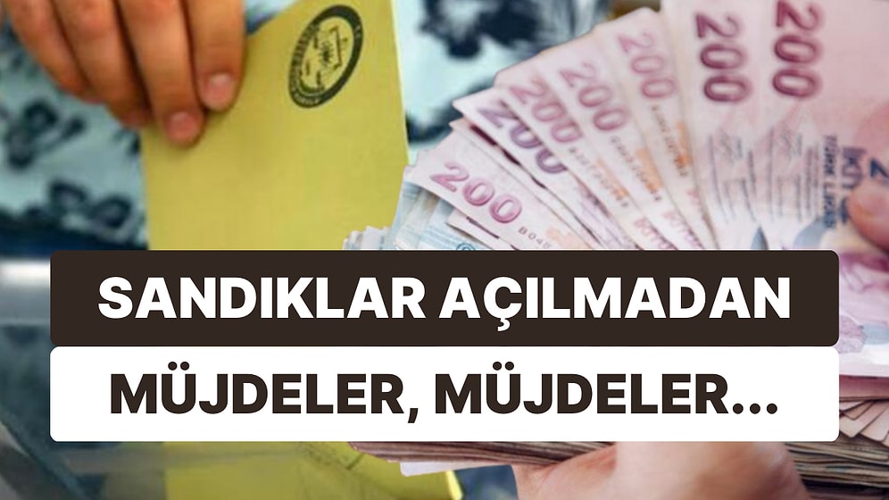 Ekonomi Yönetiminden Seçim Müjdeleri mi? 90'ların Seçim Vaatleri mi?