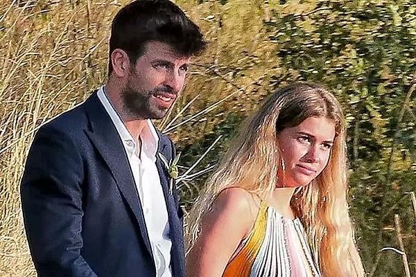 Ünlü futbolcu Pique'nin, Shakira ile ilişkilerini sonlandırmadan önce Clara Chia ile evdeki görüntüleri ortaya çıktı.