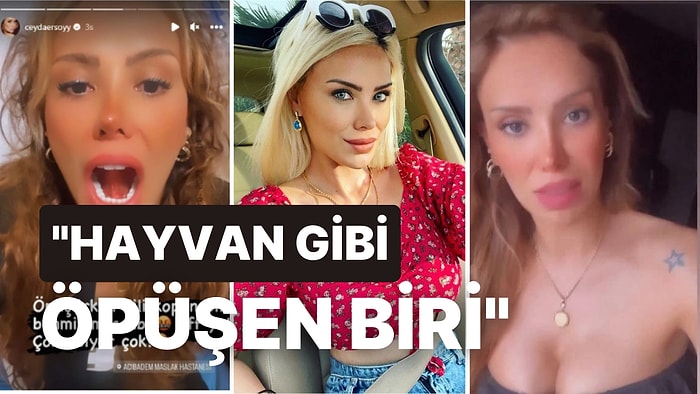 Dili Kopmuştu! Ceyda Ersoy Herkesin Kafasında Soru İşareti Bırakan Öpüşmeye Dair Açıklama Yaptı