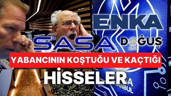 Borsa'da Düşüşte Gözler Yabancıya Çevrildi: En Çok Satılan Hisseler Neler? Yabancılar Hangi Hisseleri Alıyor?