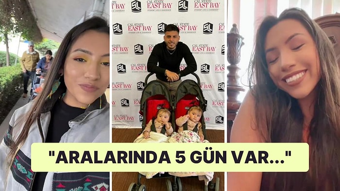 İkizlerini Beş Gün Arayla Dünyaya Getirdiğini Anlatırken Gören Herkesin Beynini Yakmayı Başaran Kadın