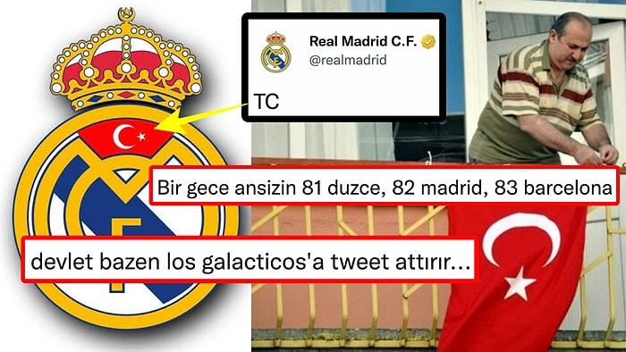 Bayrakları Asalım mı? Real Madrid'in Heyecanlandıran 'TC' Paylaşımı Goygoyculara Fazla Mesai Yaptırdı